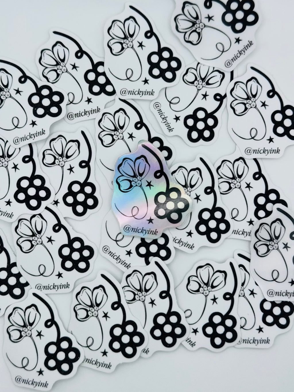 Sticker Flores Bold