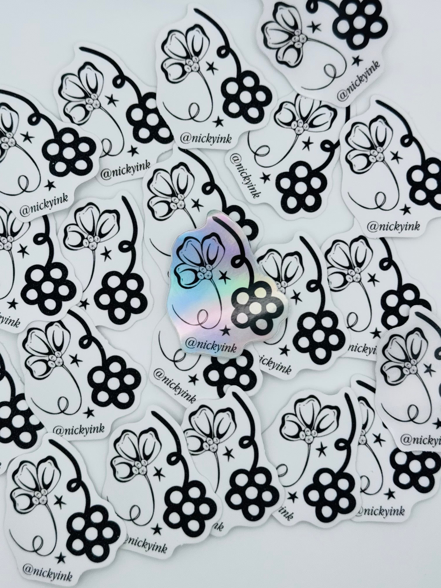 Sticker Flores Bold