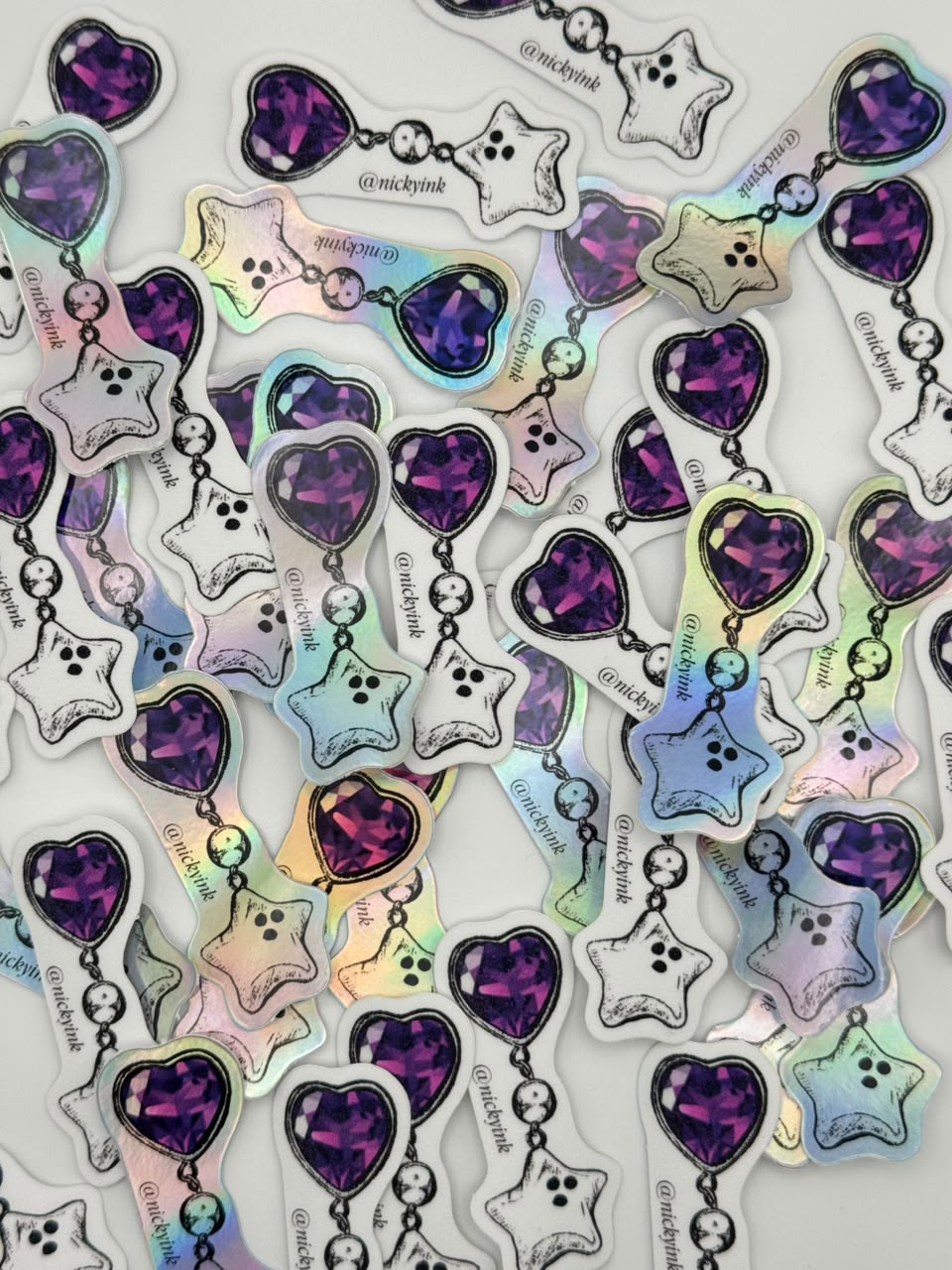 Sticker Charm Morado