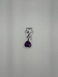 Sticker Charm Morado