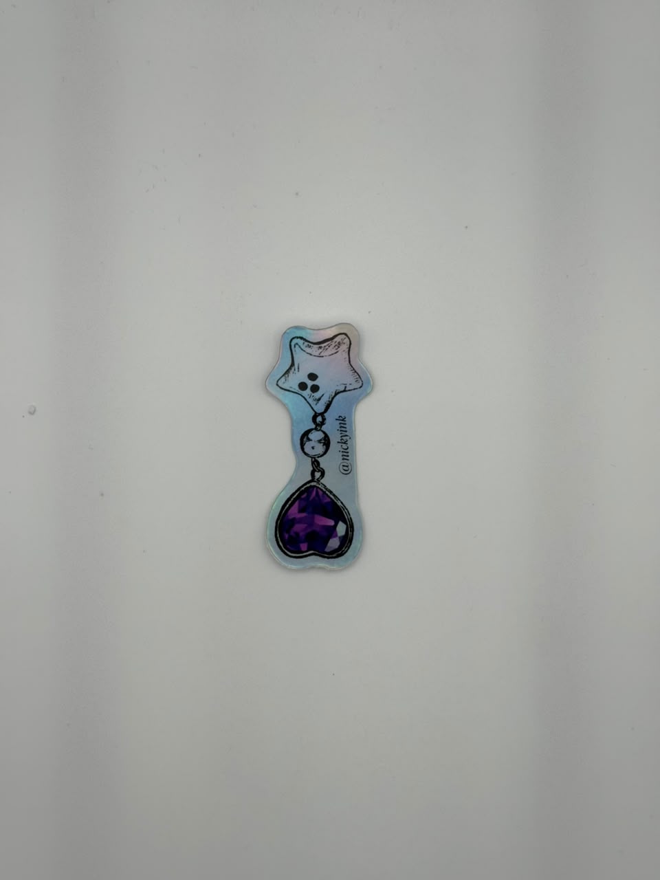 Sticker Charm Morado