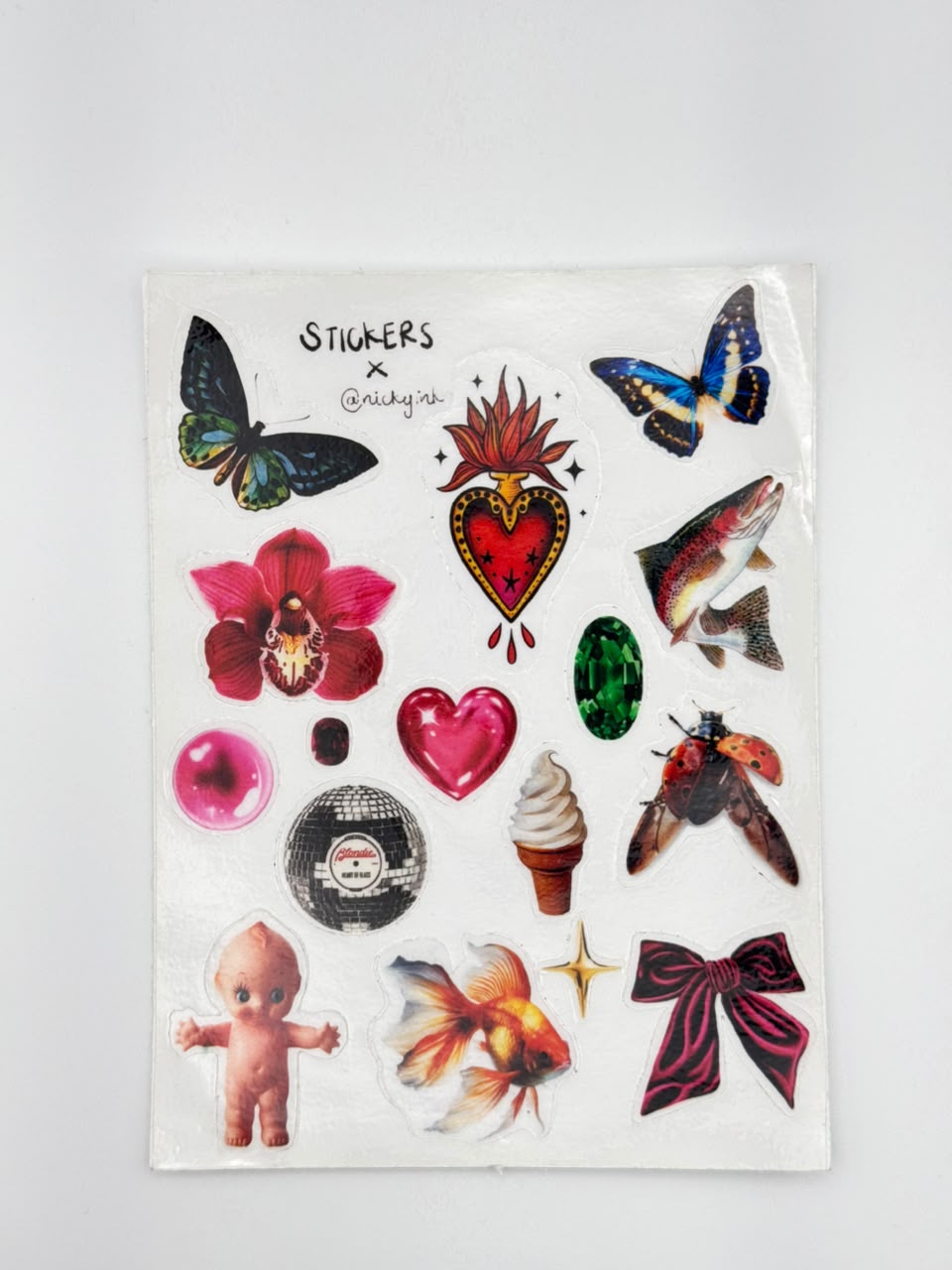 Plantilla stickers by NickyInk